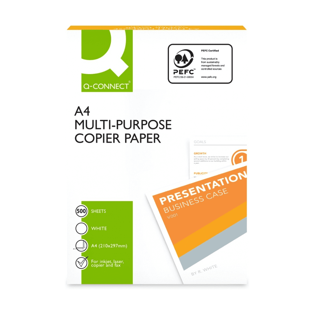 Бумага "Q-Connect", A4, 500 листов, 75 г/м2  - 2