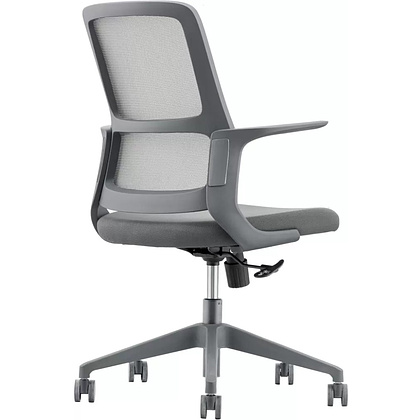 Кресло для персонала EVERPROF Elf, сетка, серый - 4
