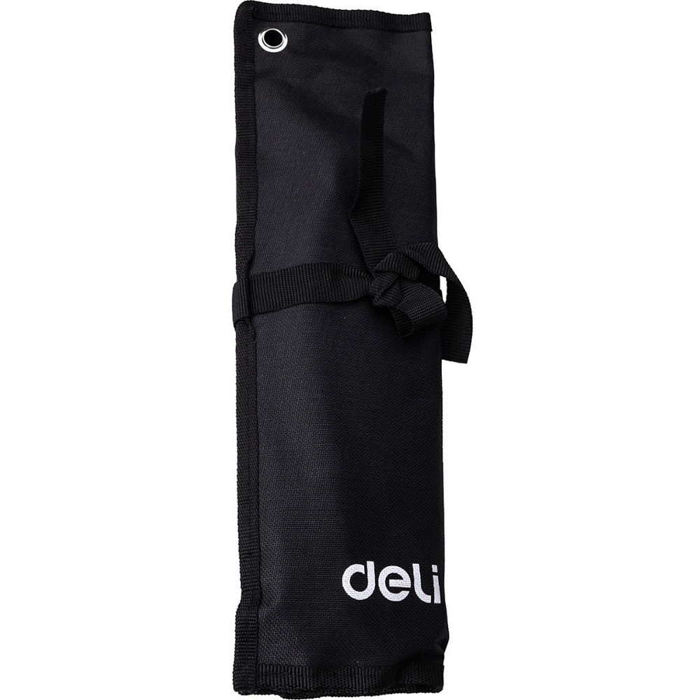 Ключ комбинированный "Deli" набор 12 шт., 6-24 мм, чехол, серебристый - 3