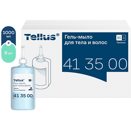 Мыло-гель Tellus Премиум для тела и волос 1 л, SC1 - 2