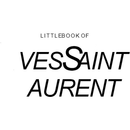 Книга на английском языке "Little Book of Yves Saint Laurent: The Story of the Iconic Fashion House", Baxter-Wright E. - 2