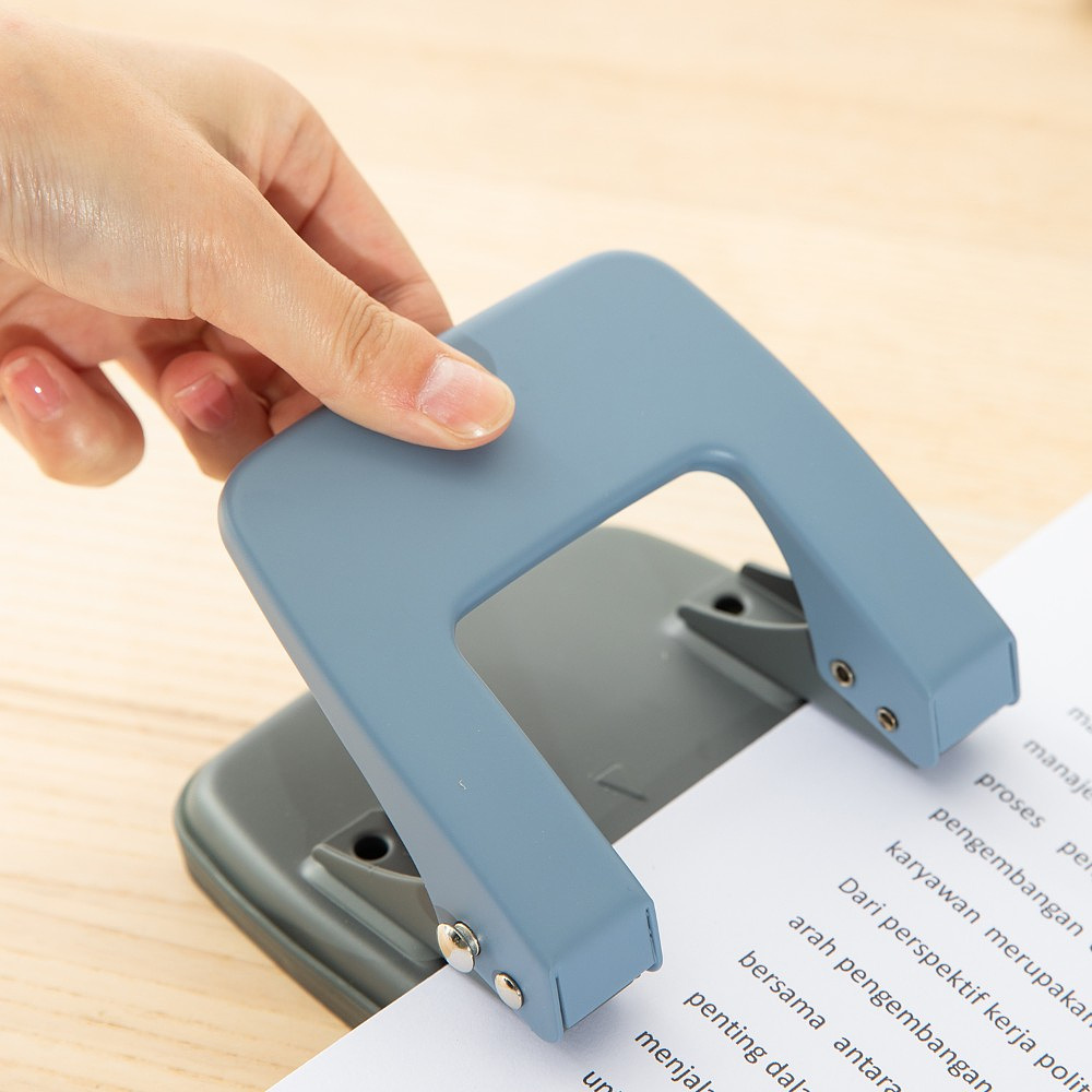 Дырокол "Deli Start 0102", 20 листов, ассорти - 4