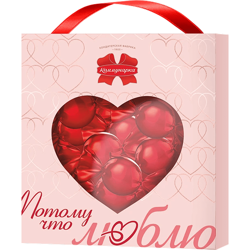 Конфеты в наборе "Потому что люблю", 325 гр. - 2