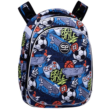 Рюкзак молодежный CoolPack "Hobby", разноцветный