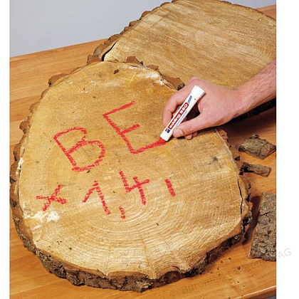 Маркер перманентный Edding "950", красный - 2