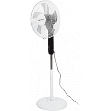 Электровентилятор напольный SONNEN TF-45W-40-520, с пультом, белый