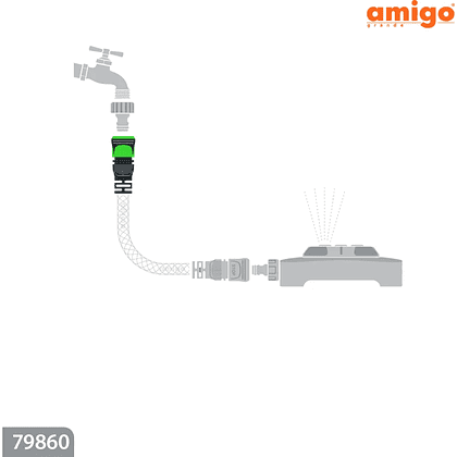 Коннектор Amigo Grande 79860, 1/2" - 5