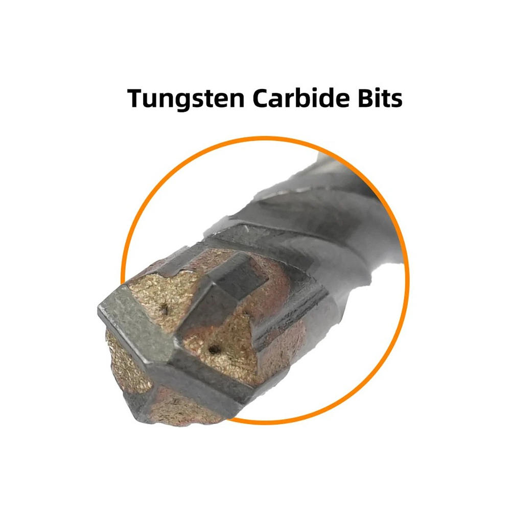 Бур по бетону Deli YS EDH-YCZ16014-E1, 14x160 мм, X-Tip, SDS-PLUS - 4