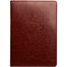 Ежедневник датированный "Berlin", А5, коричневый, 2026