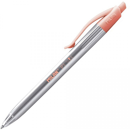 Ручка шариковая автоматическая "P1 Silver", 1.0 мм, ассорти, стерж. синий - 4