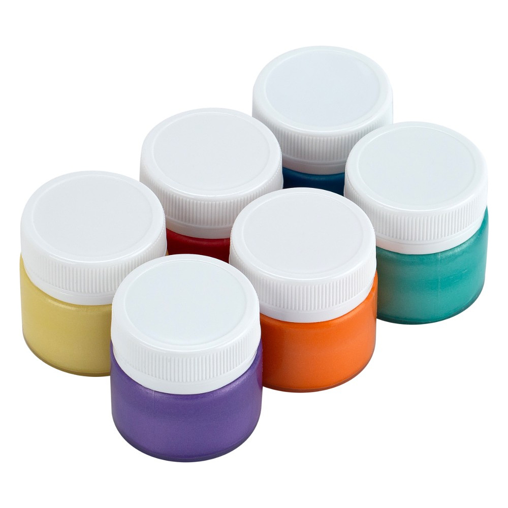 Гуашь "Я - Художник!", перламутровая 6 цветов, 15 мл. - 5