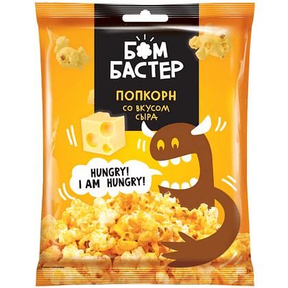 Попкорн "Бомбастер", со вкусом сыра, 35 г