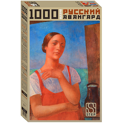 Пазл "Девушка в сарафане"