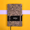 Блокнот "Shabby brown texture", А5, 96 листов, линейка, коричневый - 6