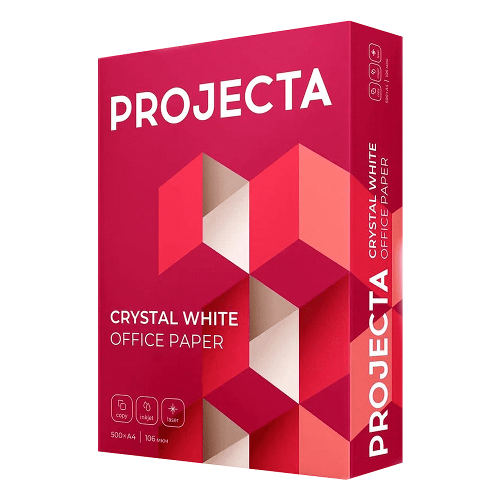 Бумага "Projecta A", A4, 500 листов, 80 г/м2, -30%