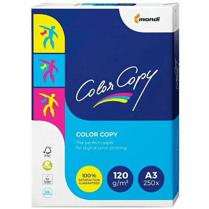 Бумага "Color Copy", A3, 250 листов, 120г/м, -30%