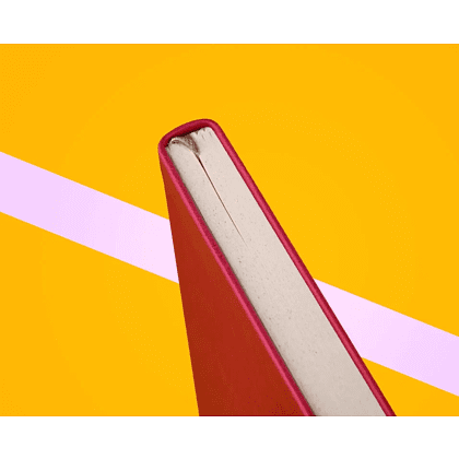 Блокнот "Appeel royal red delicious", А5, 96 листов, линейка, на резинке, красный - 5