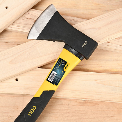 Топор Deli "EDL5709", 0.8 кг,  фиберглассовая рукоятка - 4