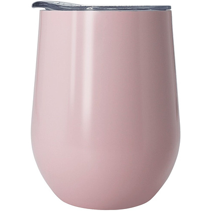 Кружка термическая "CO12", металл, 354 мл, розовый