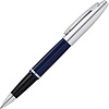 Ручка-роллер "Cross Calais Chrome&Blue Lacquer", 0.7 мм, синий, серебристый, стержень черный - 2