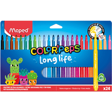 Фломастеры "Color Peps Long Life"