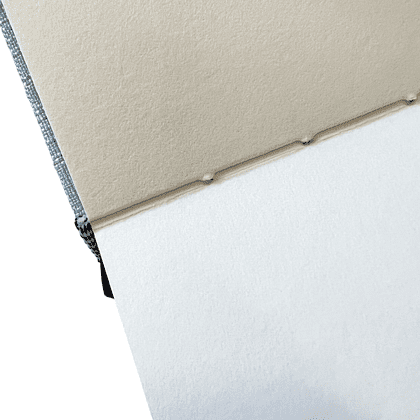 Cкетчбук для акварели "Potentate", горячий пресс, 12х12 см, 300 г/м2, 24 листа, серый - 4