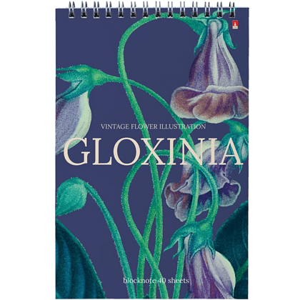 Блокнот "Цветы. Паттерн", A5, 40 листов, в клетку, ассорти - 4