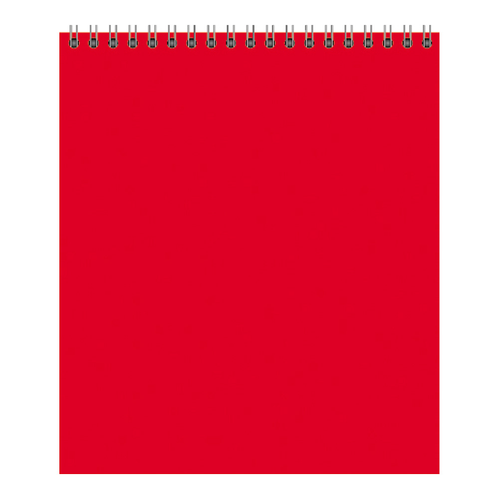 Блокнот "Корпоративный", А6, 40 листов, клетка, красный