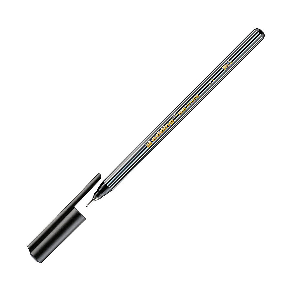 Ручка капиллярная "Edding 55", 0.3 мм, чёрный