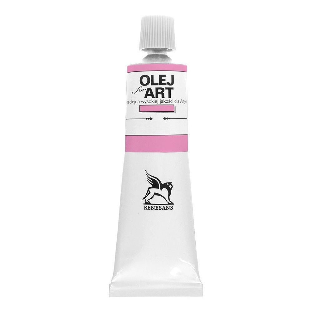 Краски масляные Renesans "Oils for art", 61 розовый светлый, 60 мл, туба