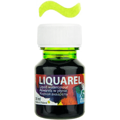 Акварель жидкая "Liquarel", 150 зелень лимонная, 30 мл