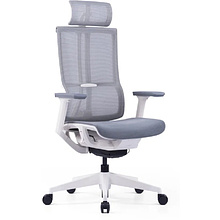 Кресло для руководителя SitZone E-303-001A-P1-WH сетка, серый, -30%