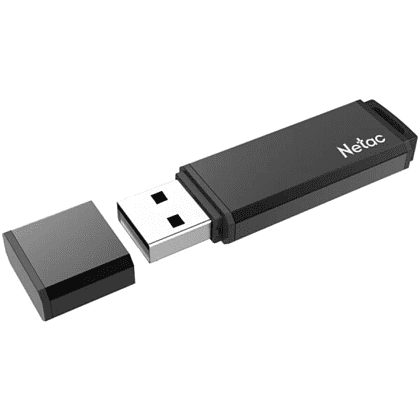 Карта памяти USB Flash 3.0 32 Gb U351, алюминиевый сплав, Netac - 2