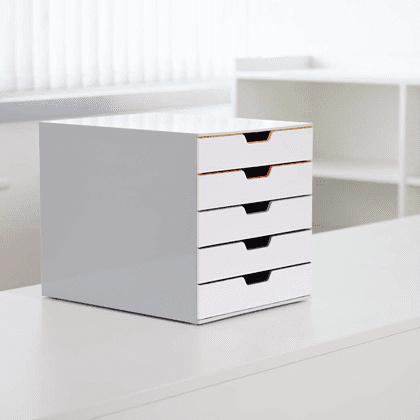 Блок из 5 лотков закрытый "Varicolor", 280x292x356 мм, 5 лотков - 3