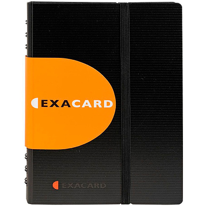 Визитница "Exacard", 200x145мм, черный