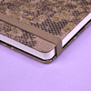 Блокнот "Shabby brown texture", А5, 96 листов, линейка, коричневый - 10