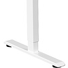 Стол с электроприводом WellDesk Prime 1300x675х18 белый/акация лэйкленд (9191462+9072453) - 9