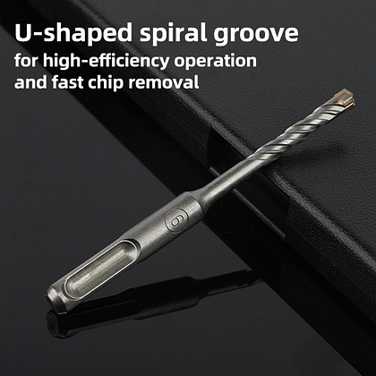 Бур по бетону Deli YS EDH-YCZ11006-E1, 6x110 мм, X-Tip, SDS-PLUS - 8