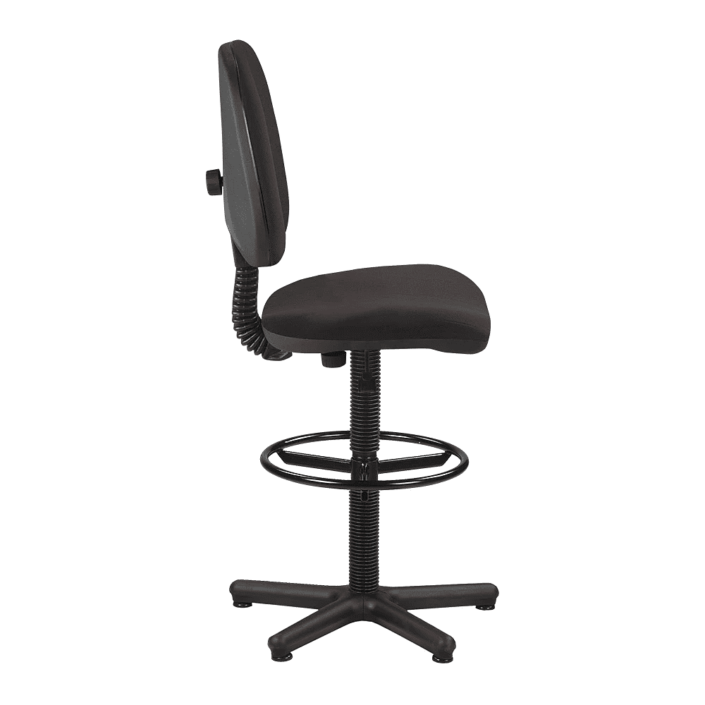 Кресло для персонала "Regal GTS Ring Base STOPKI C-38", ткань, пластик, серый - 3