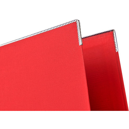 Папка-регистратор "Yesli:", А4,  50 мм, ПВХ, красный - 4