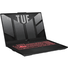 Ноутбук ASUS TUF Gaming A17 FX707NUR-HX077, 32GB, DOS, мышь, рюкзак, серый