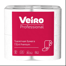 Бумага туалетная Veiro Professional Premium, 6 рулонов