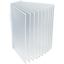 Стойка информационная "OfficeSpace", настенная, A4, белый