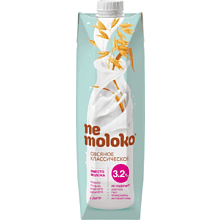 Напиток овсяный "Nemoloko", 1 л, классический 
