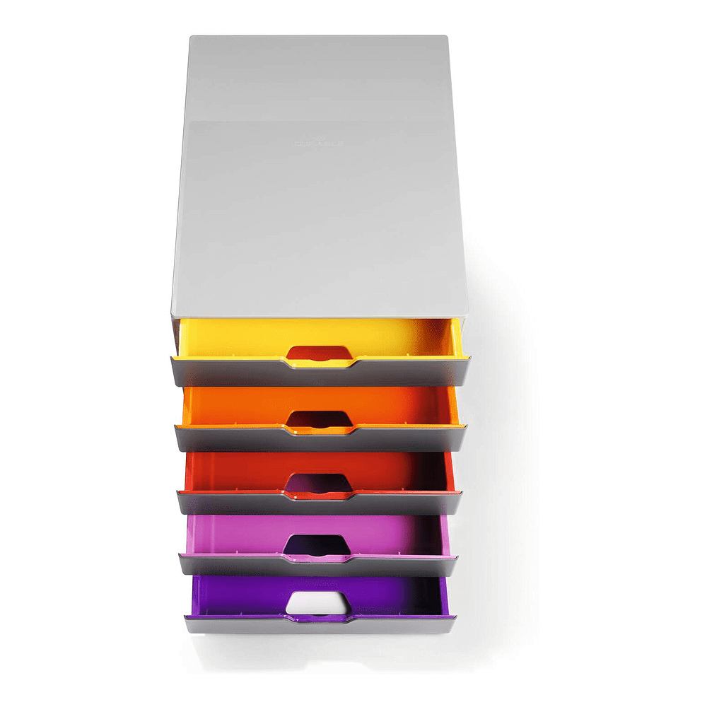 Блок из 5 лотков закрытый "Varicolor", 292x280x356 мм, 5 лотков - 5