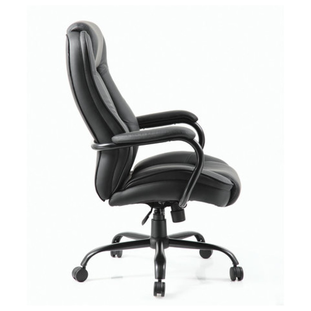 Кресло для руководителя BRABIX "Premium Heavy Duty HD-002", экокожа, металл, черный - 4