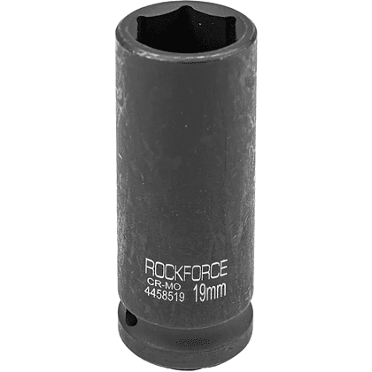 Головка ударная шестигранная глубокая RF-4458519, 1/2'', 19 мм