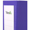 Папка-регистратор "Yesli:", А4, 75 мм, ПВХ, фиолетовый - 2