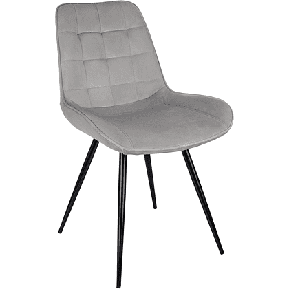 Стул Бюрократ "CH-K2", ткань, светло-серый, металл