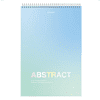 Блокнот "Abstract", А4, 80 листов, клетка, ассорти - 5